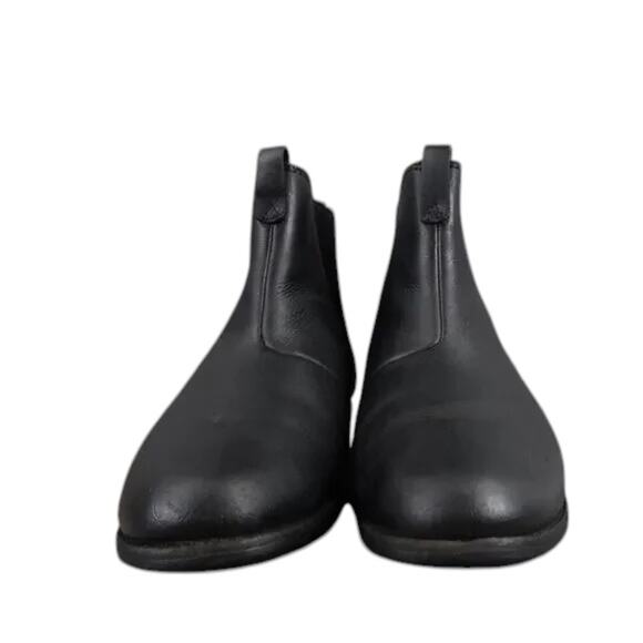 Teva Shoes Womens 5.5 Boots Leather Fashion Ellery Pull In Chelsea Casual Black - Picture 2 of 15